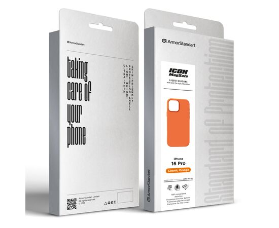 Чохол до мобільного телефона Armorstandart Icon2 MagCase Apple iPhone 16 Pro Cosmic Orange (ARM89279), зображення 2