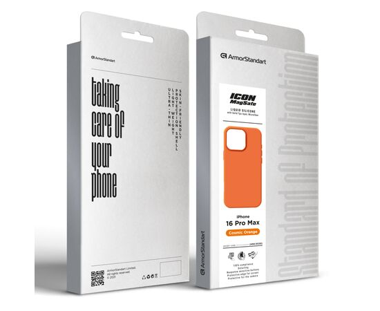Чохол до мобільного телефона Armorstandart Icon2 MagCase Apple iPhone 16 Pro Max Cosmic Orange (ARM89280), зображення 2