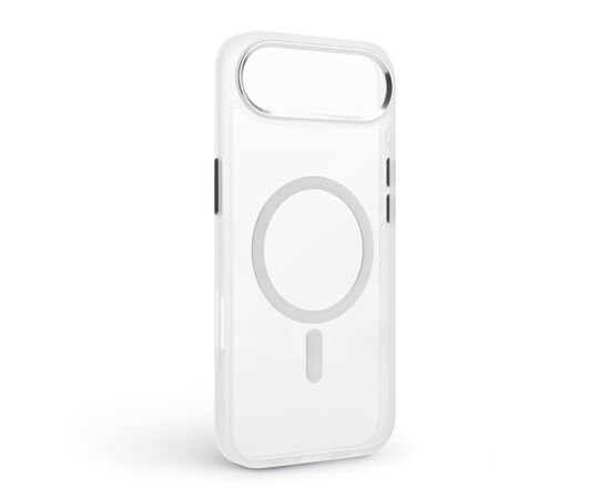 Чохол до мобільного телефона Armorstandart Unit MagCase Apple iPhone 17 Air Clear Silver + Pink Button Set (ARM90584), зображення 2