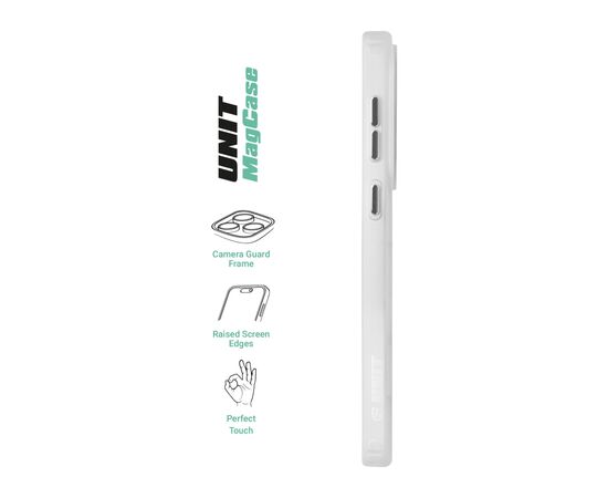 Чохол до мобільного телефона Armorstandart Unit MagCase Samsung S26 5G Clear Silver (ARM88802), зображення 3