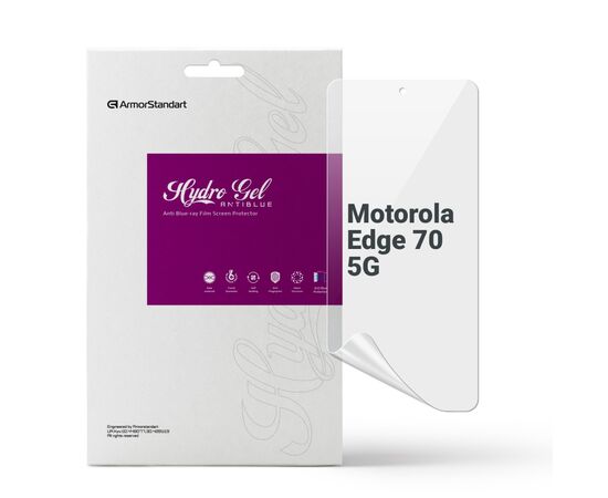 Пленка защитная Armorstandart hydrogel Anti-Blue Motorola Edge 70 5G (ARM89643)
