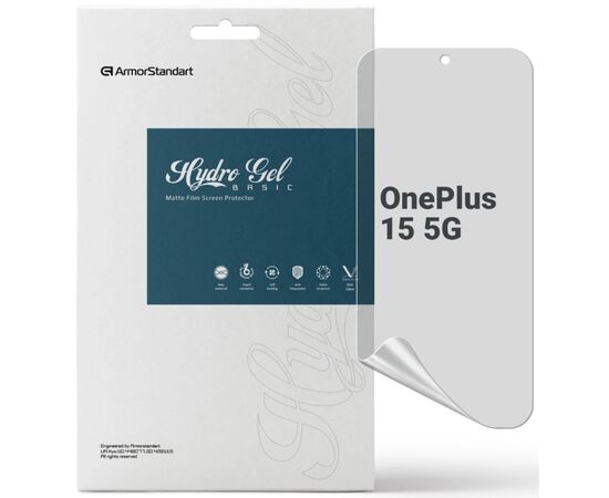 Пленка защитная Armorstandart hydrogel Matte OnePlus 15 5G (ARM90795)