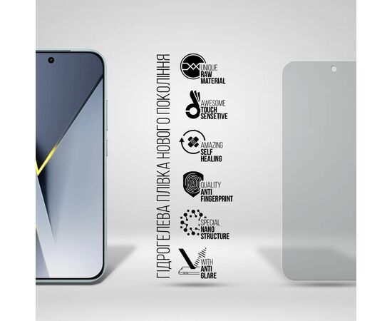 Пленка защитная Armorstandart hydrogel Matte Xiaomi Poco F8 Pro (ARM89257), изображение 2
