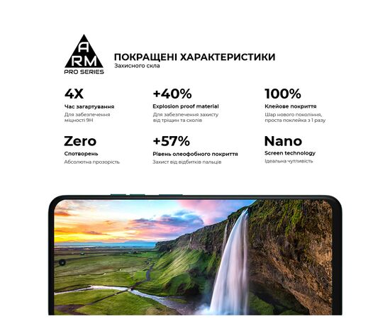 Скло захисне Armorstandart Pro Motorola G57 Power 5G (ARM89663), зображення 5