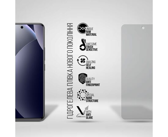 Пленка защитная Armorstandart hydrogel Matte Xiaomi Redmi Note 15 Pro 4G (ARM89630), изображение 2