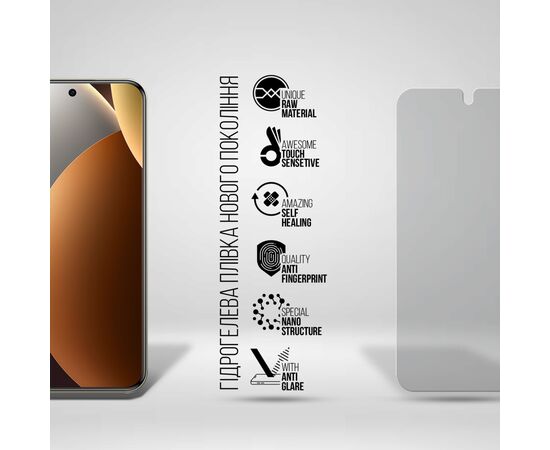 Пленка защитная Armorstandart hydrogel Matte Xiaomi Redmi Note 15 Pro Plus 5G (ARM89632), изображение 2