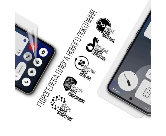 Пленка защитная Armorstandart hydrogel Nothing Phone (3a) Lite (ARM90794), изображение 2