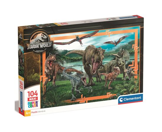 Пазл Clementoni Maxi Jurassic World 104 елементи (23770)