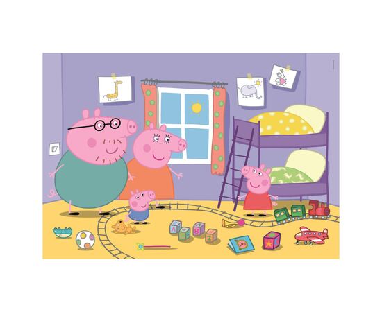 Пазл Clementoni Maxi Peppa Pig 60 елементів (26438), зображення 2
