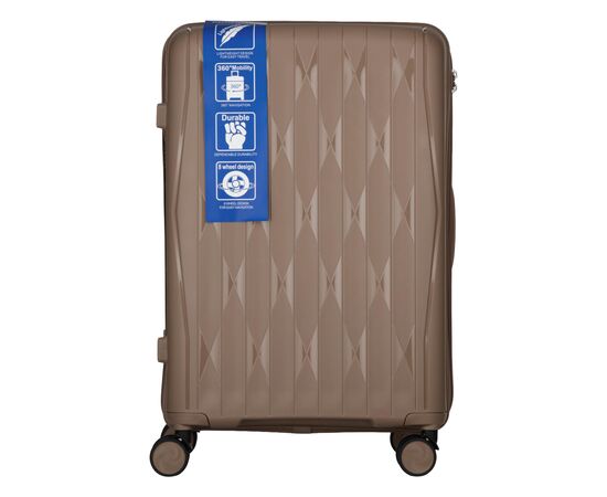 Набор чемоданов 2E M7979 (L+M+S) хакі (2E-PP-M7979-SET3-KH), изображение 10
