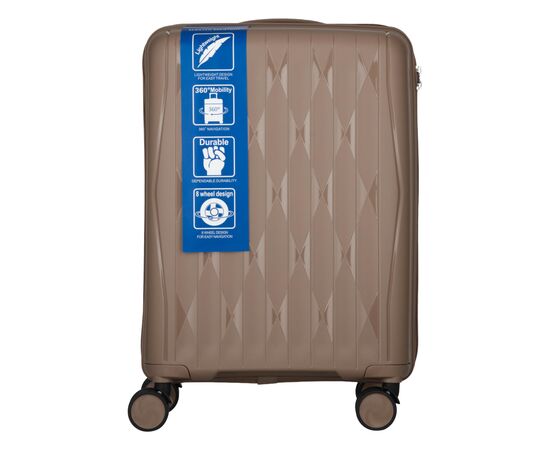 Набор чемоданов 2E M7979 (L+M+S) хакі (2E-PP-M7979-SET3-KH), изображение 2