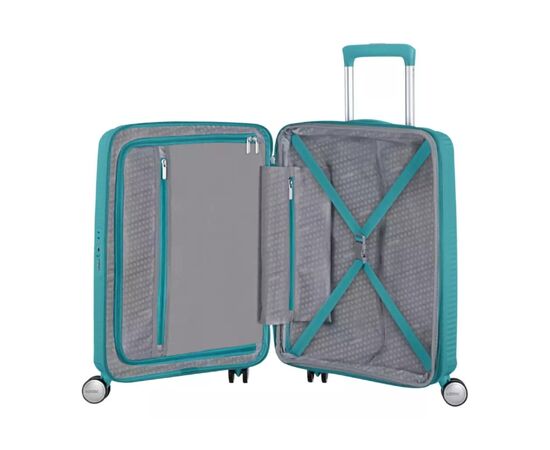 Чемодан American Tourister Soundbox 35.5/41 л бірюзова (32G*61001), изображение 7