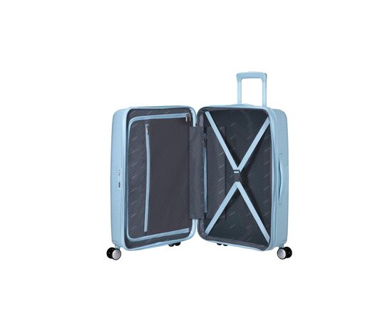 Валіза American Tourister Soundbox 71.5/81 л пастельно-блакитна (32G*22002), зображення 6