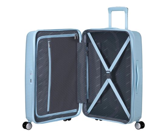 Валіза American Tourister Soundbox 71.5/81 л пастельно-блакитна (32G*22002), зображення 7