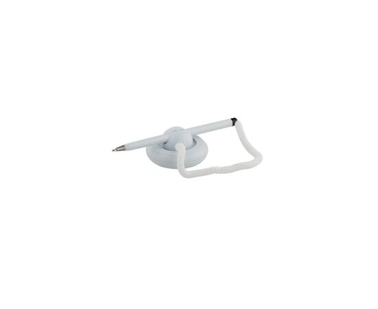 Ручка шариковая Buromax non-retractable, Desk pen, blue (BM.8140-01), изображение 2
