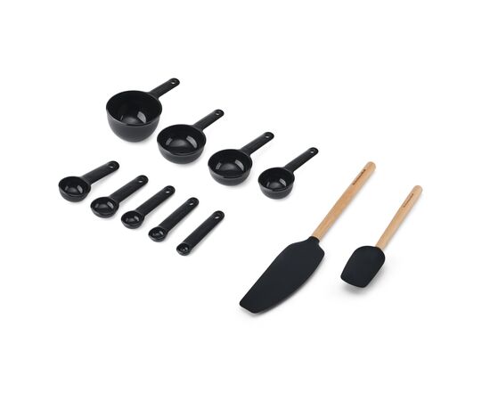Кухонний набір KitchenAid Classic 11 предметів чорний (KQG492OHOBE), зображення 2