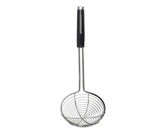 Шумовка KitchenAid Classic 37,3 см чорний (KCG010OHOBE), зображення 3
