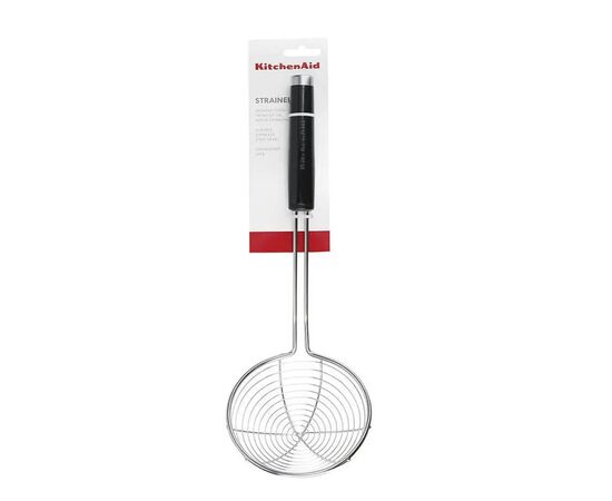 Шумовка KitchenAid Classic 37,3 см чорний (KCG010OHOBE), зображення 4