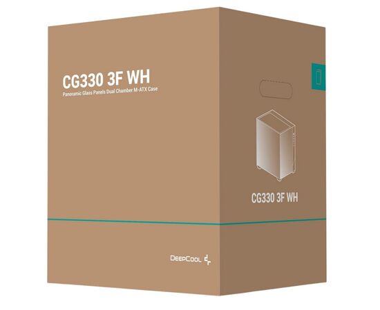 Корпус для ПК Deepcool CG330 3F White (R-CG330-WHNGM3-G), изображение 12