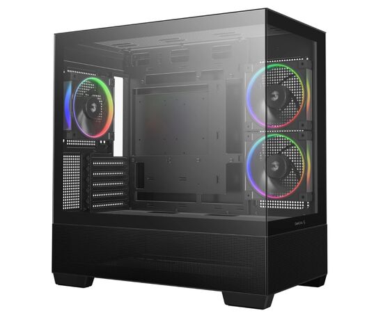 Корпус для ПК Deepcool CG380 3F Black (R-CG380-BKAGM3-G)