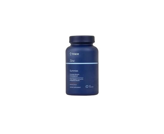 Витаминно-минеральный комплекс Trace Цинк, 30 мг, вкус бузины, Zinc Gummies, 60 жевательных конфет (TMR00622)