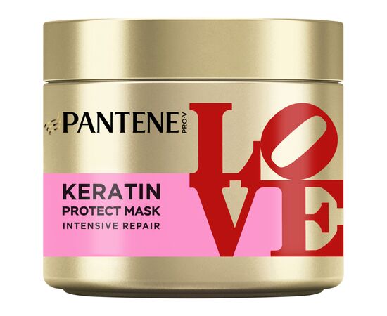 Маска для волос Pantene Pro-V x Robert Indiana Artist Edition Интенсивное восстановление с кератином 300 мл (8006530274999), изображение 2