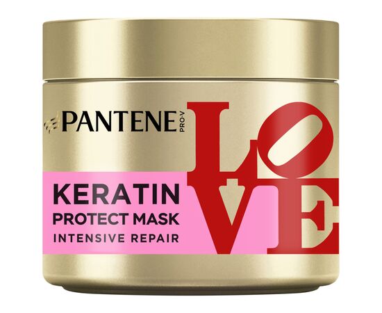 Маска для волос Pantene Pro-V x Robert Indiana Artist Edition Интенсивное восстановление с кератином 300 мл (8006530274999)