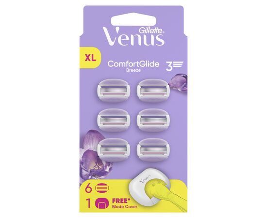 Сменные кассеты Gillette Venus ComfortGlide Breeze 6 шт. + Чехол (8700216969314), изображение 2