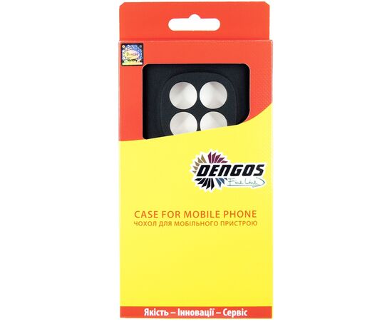 Чохол до мобільного телефона Dengos Carbon + glass Xiaomi Redmi Note 15 Black (DG-KM-185), зображення 3