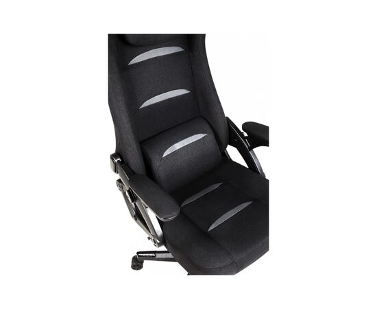 Крісло ігрове GT Racer X-5993-1 Black (X-5993-1 Fabric Black), зображення 6