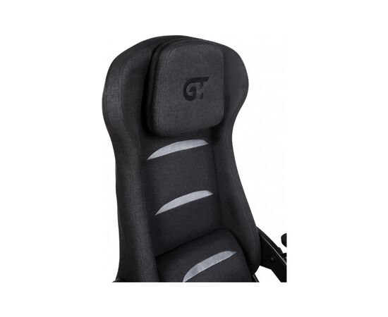 Крісло ігрове GT Racer X-5993-1 Black (X-5993-1 Fabric Black), зображення 7