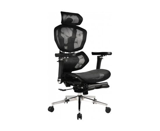 Кресло игровое GT Racer X-7002 Black (X-7002 Black/Black), изображение 2