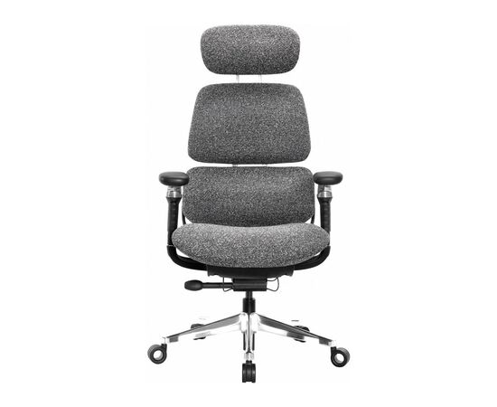 Кресло игровое GT Racer X-819 Gray (X-819 Fabric Wood Gray), изображение 2