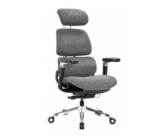 Кресло игровое GT Racer X-819 Gray (X-819 Fabric Wood Gray)