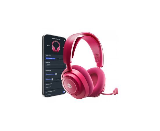 Навушники SteelSeries Arctis Nova 7P Gen 2 Wireless Magenta (61746), зображення 3