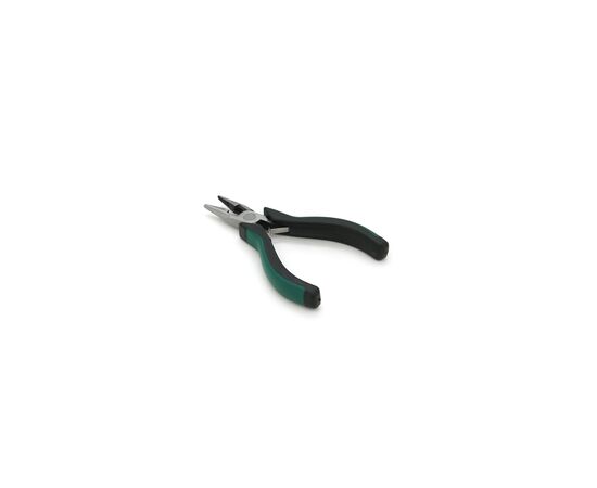 Плоскогубцы Voltronic круглогубцы с кусачками, черно-зеленые ручки 135 х 35, Q100 (YT-PP135х35), изображение 3