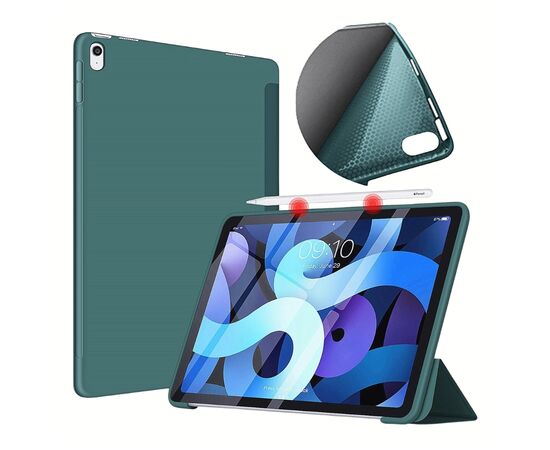 Чехол для планшета BeCover Tri Fold Soft TPU Silicone Apple iPad Air 11" M4 2026 Dark Green (715236), изображение 2