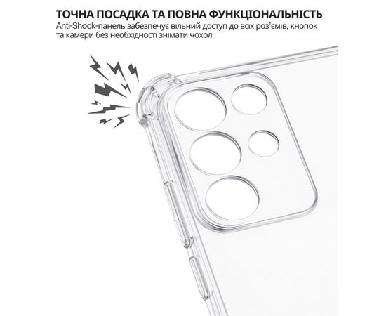 Чохол до мобільного телефона BeCover Anti-Shock Realme C85 5G Clear (715065), зображення 6