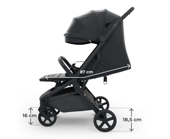 Коляска Kinderkraft Nubi 3 Midnight Black (KSNUBI03BLK0000) (5902533927494), зображення 8
