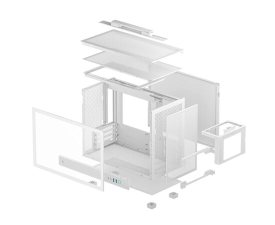 Корпус для ПК Deepcool CH160 Plus White (R-CH160-WHNGM0-G), изображение 10