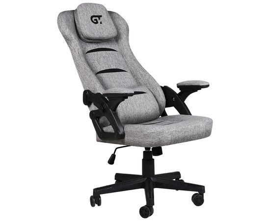 Кресло игровое GT Racer X-5993-1 Gray (X-5993-1 Fabric Gray), изображение 4
