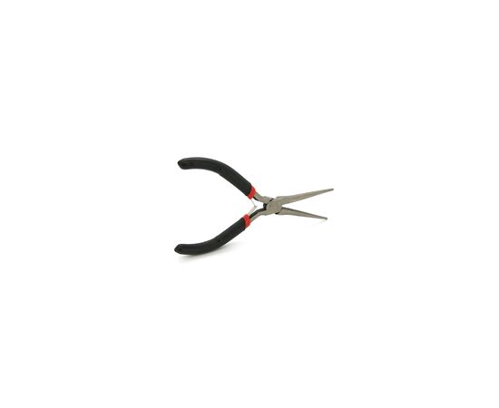 Плоскогубцы Voltronic круглогубцы 4,5-дюймовые, черно-красные ручки, 120мм (YT-VL120R)