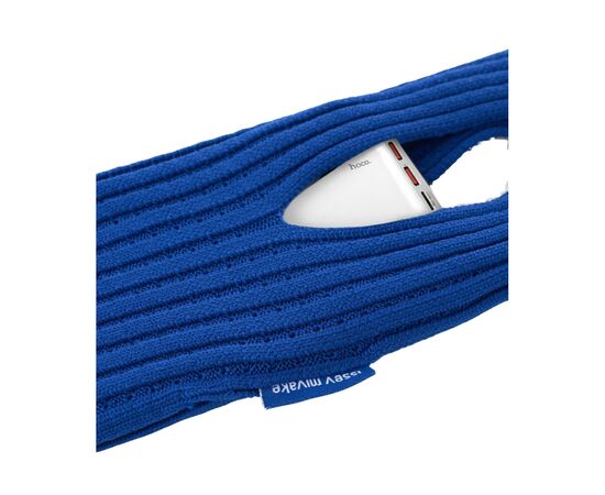 Чохол до мобільного телефона BeCover Knit Pocket universal Deep Blue (715161), зображення 3