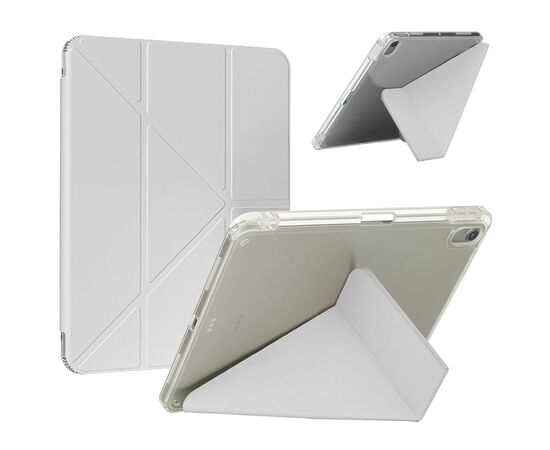 Чохол до планшета BeCover Ultra Slim Origami Transparent Apple iPad Air 11" M4 2026 Gray (715184), зображення 3