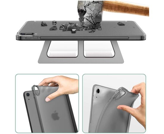 Чехол для планшета BeCover Tri Fold Hard Apple iPad Air 11" M4 2026 Black (715242), изображение 5