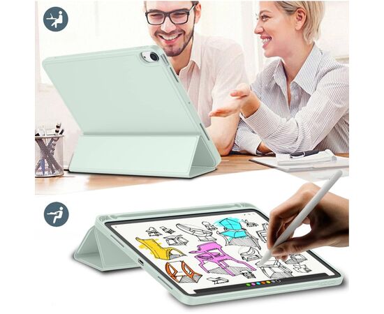Чохол до планшета BeCover Tri Fold Soft TPU Apple iPad Air 11" M4 2026 Green (715231), зображення 6