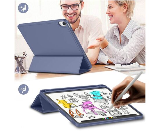 Чехол для планшета BeCover Tri Fold Soft TPU Apple iPad Air 11" M4 2026 Purple (715233), изображение 6