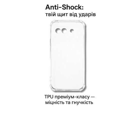 Чохол до мобільного телефона BeCover Anti-Shock Google Pixel 9a Clear (715071), зображення 6
