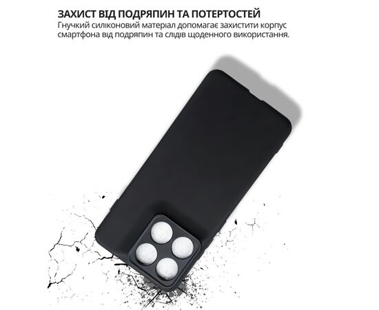 Чохол до мобільного телефона BeCover Motorola Edge 70 Black (715047), зображення 7