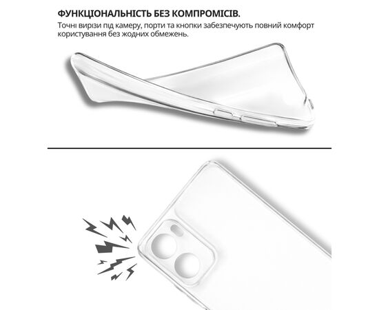 Чохол до мобільного телефона BeCover Motorola Moto G06 / G06 Power 4G Transparancy (715054), зображення 4